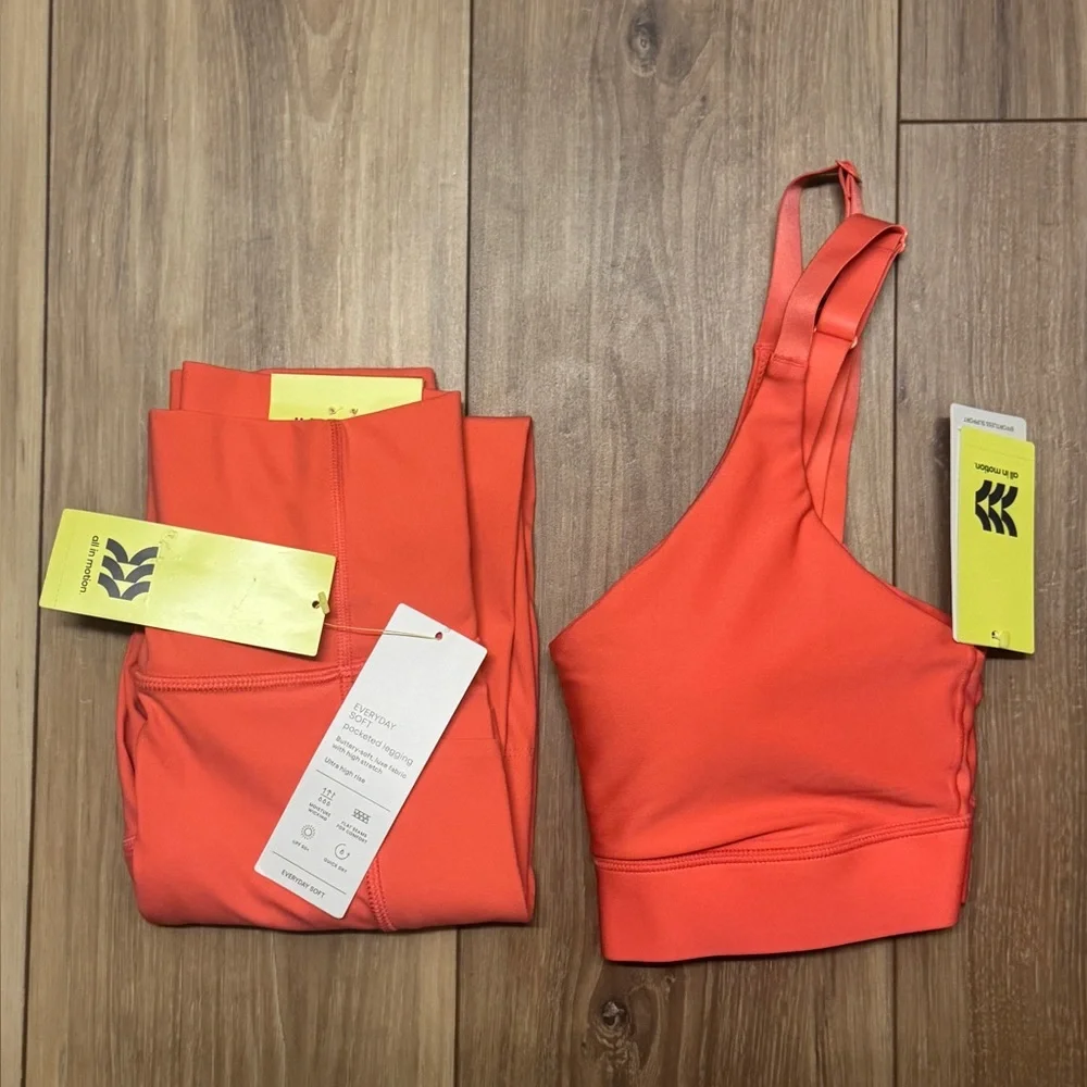 NWT All in Motion 2 piece set Women’s Small  Leggings Ultra High Rise - Picture 2 of 15